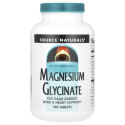 Source Naturals Glicinato de Magnésio 180 Comprimidos