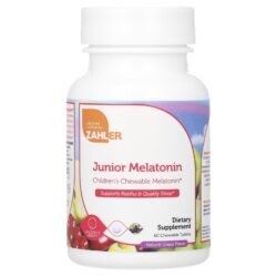 Zahler Melatonina Júnior Uva Natural 60 Comprimidos Mastigáveis (1 mg por Comprimido)