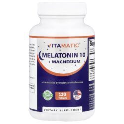 Vitamatic Melatonina 10 + Magnésio 120 Comprimidos