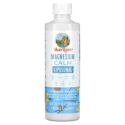 MaryRuths Magnesium Calm Liposomal Amêndoa e Baunilha 450 ml (1522 fl oz)
