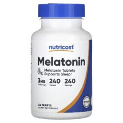 Nutricost Melatonina 3 mg 240 comprimidos