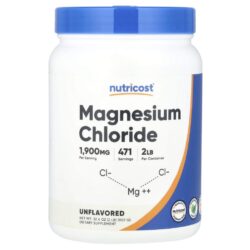 Nutricost Cloreto de Magnésio Sem Sabor 907 g (324 oz)