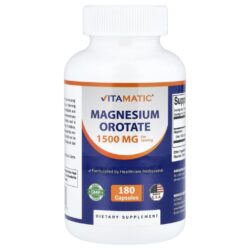 Vitamatic Magnesium Orotate 180 Cápsulas (500 mg por Cápsula)