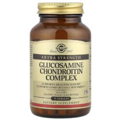 Solgar Complexo de Glicosamina e Condroitina 75 Comprimidos