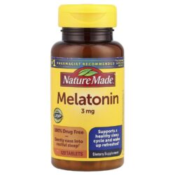 Nature Made Melatonina 3 mg 120 Comprimidos