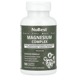 NuBest Complexo de Magnésio 90 Cápsulas Vegetarianas