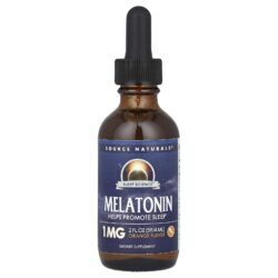 Source Naturals Melatonina Laranja 1 mg 5914 ml (2 fl oz)
