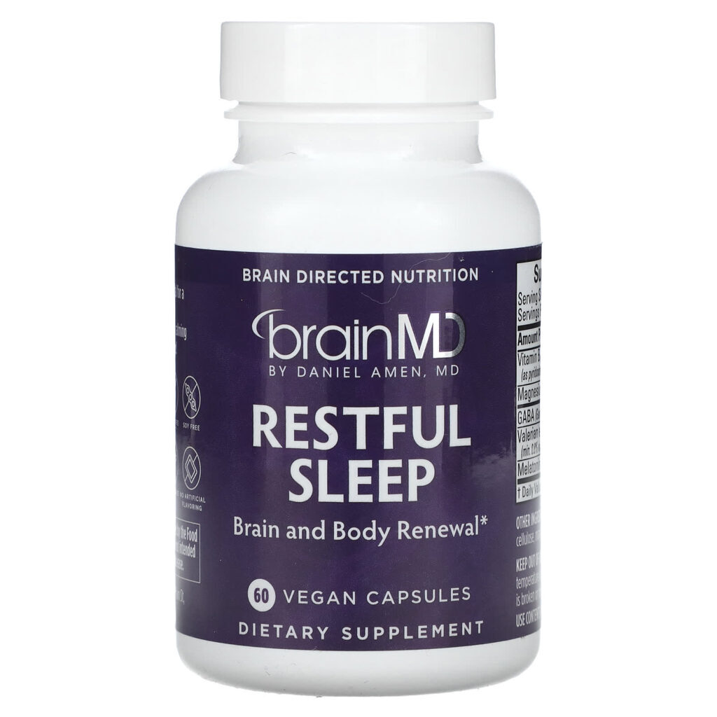 BrainMD Sono Repousante 60 Cápsulas Veganas