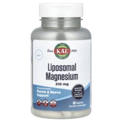 KAL Magnésio Lipossomal 210 mg 60 VegCaps