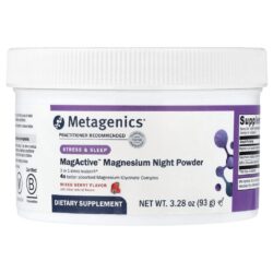 Metagenics Pó Noturno de Magnésio MagActive™ Frutos Silvestres Mistos 93 g (328 oz)