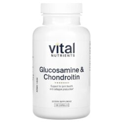Vital Nutrients Glicosamina e Condroitina 120 Cápsulas