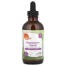 Zahler Magnésio Líquido Sem Sabor 118 ml (4 fl oz)