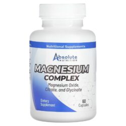 Absolute Nutrition Complexo de Magnésio 60 Cápsulas (250 mg por Cápsula)