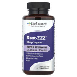 LifeSeasons Therapeutics Rest-ZZZ™ com Apigenina + Teanina 60 Cápsulas Vegetais