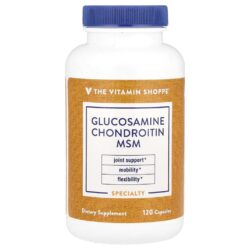 The Vitamin Shoppe Glicosamina Condroitin MSM 120 Cápsulas