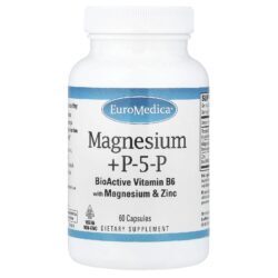 EuroMedica Magnésio + P5P 60 Cápsulas