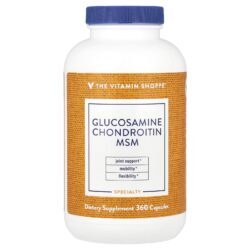 The Vitamin Shoppe Glicosamina Condroitin MSM 360 Cápsulas