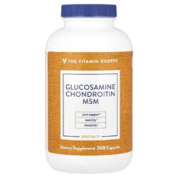 The Vitamin Shoppe Glicosamina Condroitin MSM 360 Cápsulas
