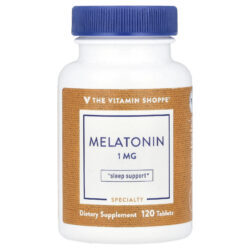 The Vitamin Shoppe Melatonina 1 mg 120 Comprimidos