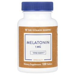 The Vitamin Shoppe Melatonina 1 mg 120 Comprimidos