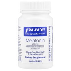 Pure Encapsulations Melatonina 20 mg 60 Cápsulas