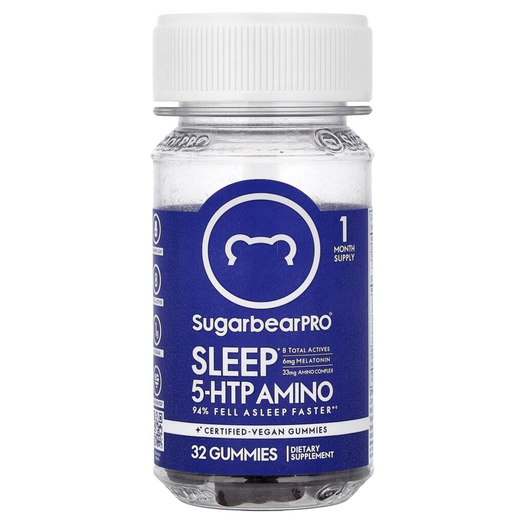 SugarbearPro Sono 5 Gomas de Aminoácidos HTP 32 Gomas