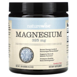 NatureWise Magnésio Morango 325 mg 264 g (93 oz)