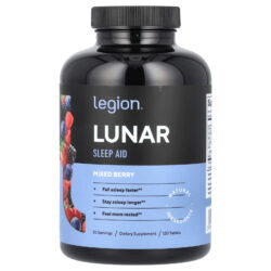 Legion Athletics Lunar Auxílio ao Sono Frutos Silvestres Mistos 120 Comprimidos