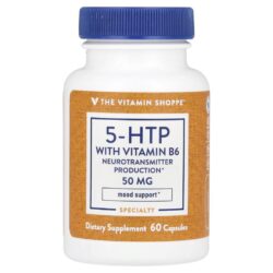 The Vitamin Shoppe 5-HTP com Vitamina B6 60 Cápsulas