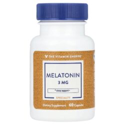 The Vitamin Shoppe Melatonina 3 mg 60 Cápsulas