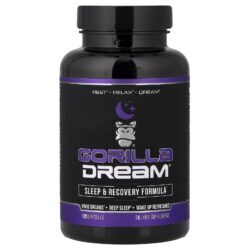 Gorilla Mind Dream® Fórmula para Sono e Recuperação 120 Cápsulas