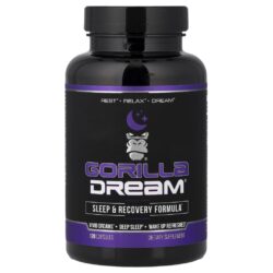 Gorilla Mind Dream® Fórmula para Sono e Recuperação 120 Cápsulas
