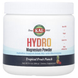KAL Hidromagnésio em Pó Ponche de Frutas Tropicais 268 g (94 oz)