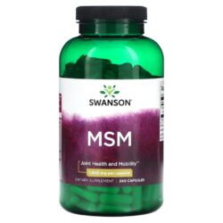 Swanson MSM 1.000 mg 240 Cápsulas