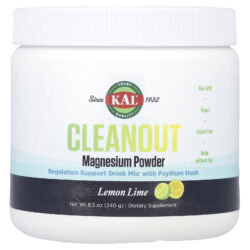 KAL Magnésio para Limpeza em Pó Limão Siciliano 240 g (85 oz)