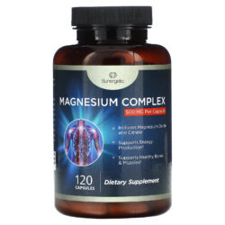 Sunergetic Complexo de magnésio 500 mg 120 cápsulas