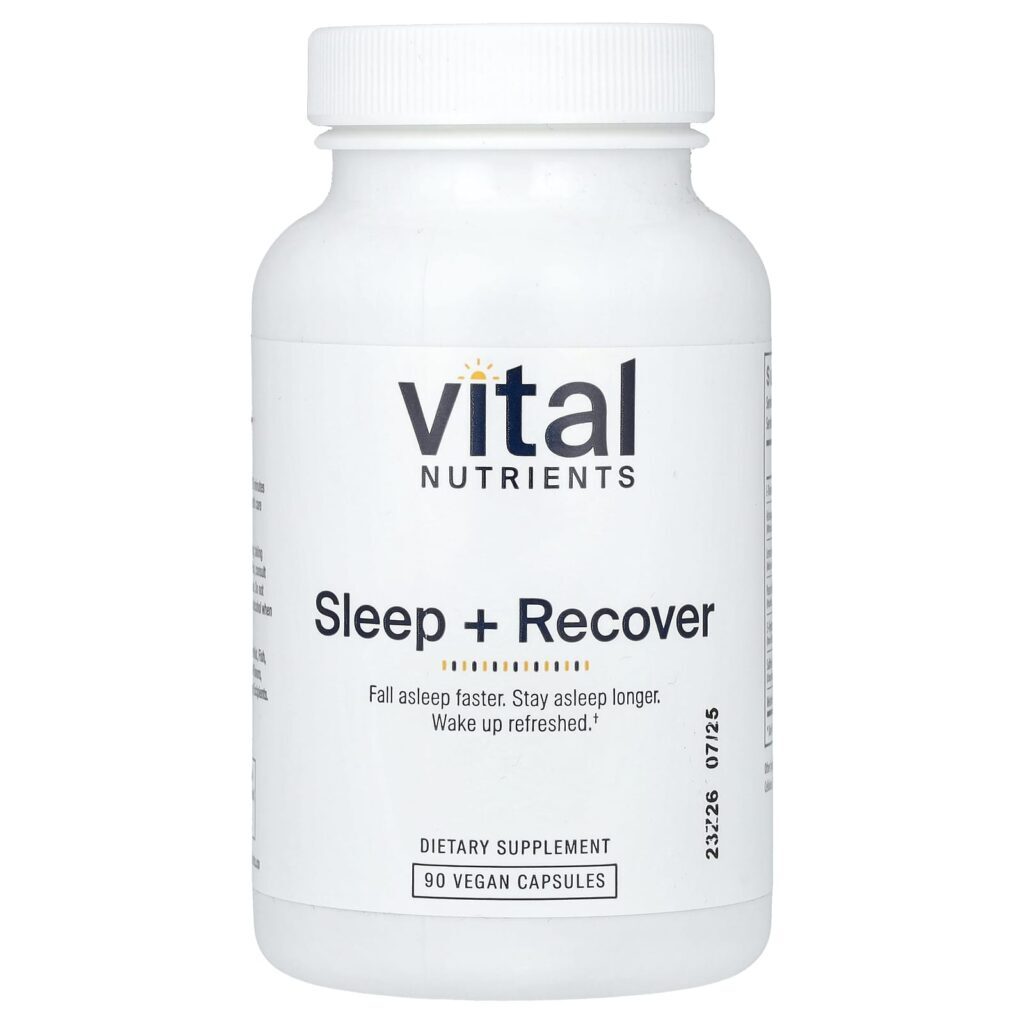 Vital Nutrients Sleep + Recover 90 Cápsulas Veganas