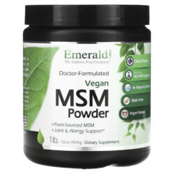 Emerald Laboratories Pó MSM Vegano 454 g (1 lb)