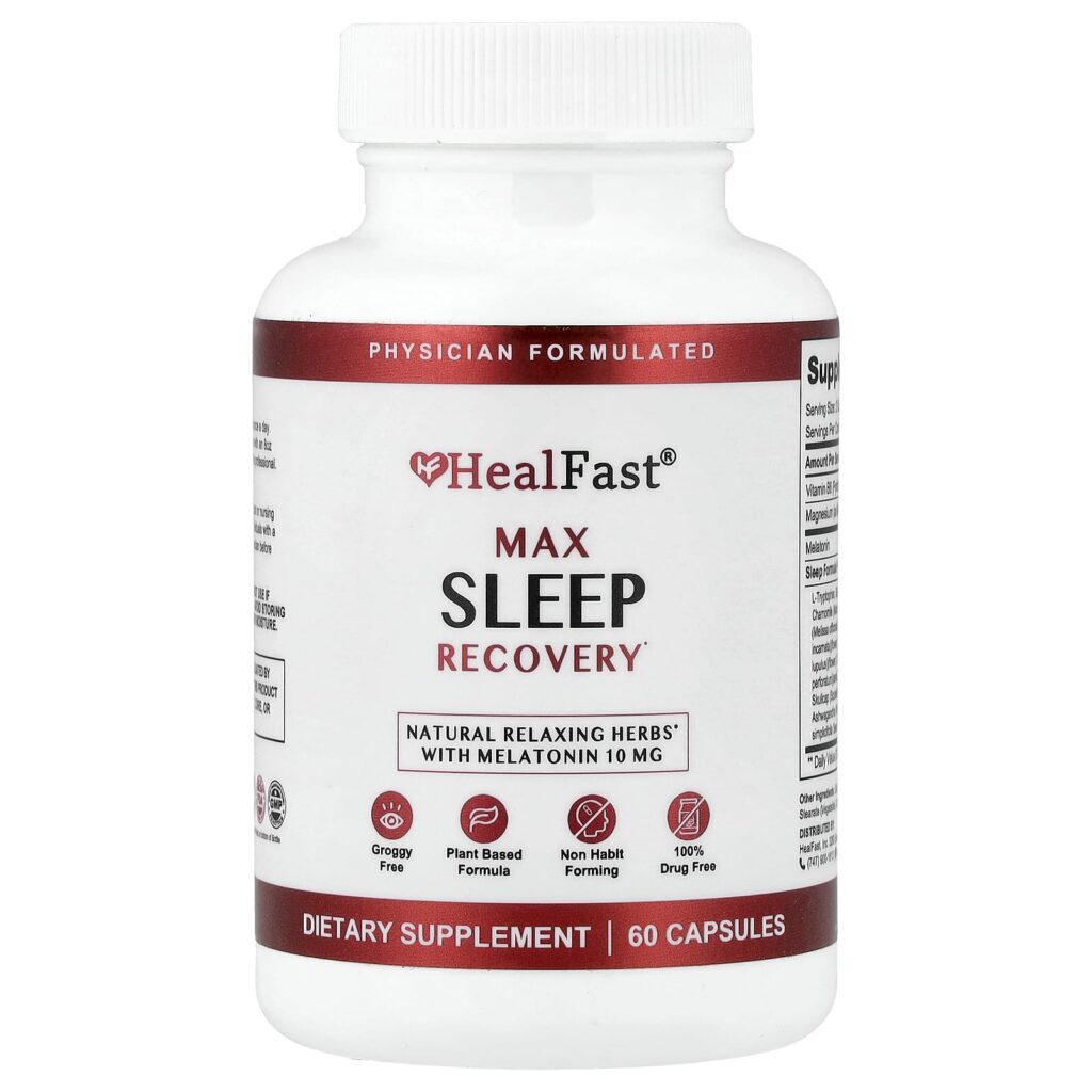 HealFast Max Sleep Recovery 60 Cápsulas