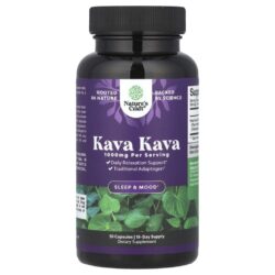 Natures Craft Kava Kava 30 Cápsulas (500 mg por Cápsula)
