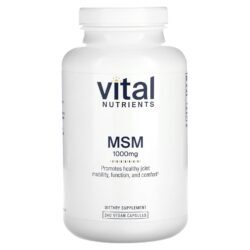 Vital Nutrients MSM 1.000 mg 240 Cápsulas Veganas