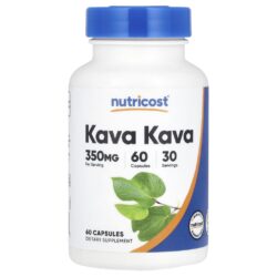Nutricost Kava Kava 60 Cápsulas (175 mg por Cápsula)