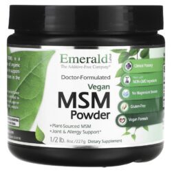 Emerald Laboratories Pó MSM Vegano 227 g (8 oz)