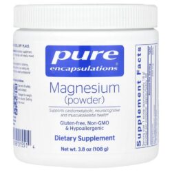 Pure Encapsulations Magnésio em Pó 108 g (38 oz)