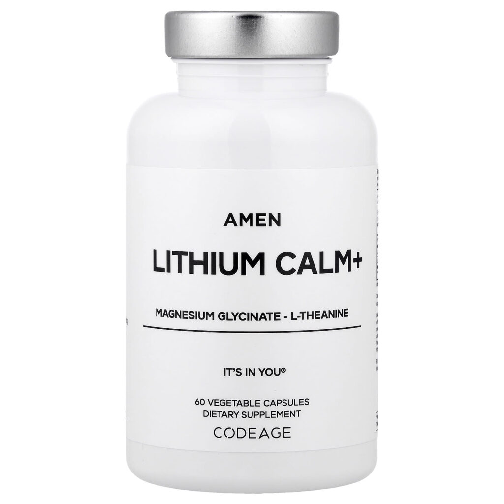 Codeage Amen Lithium Calm+ 60 Cápsulas Vegetais