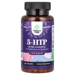 Natures Craft 5-HTP 60 Cápsulas (50 mg por Cápsula)