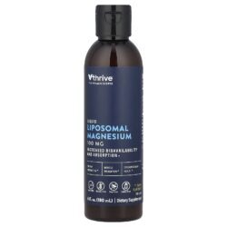 Vthrive Magnésio Lipossomal Líquido Limão 100 mg 180 ml (6 fl oz)
