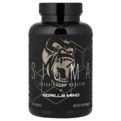 Gorilla Mind Sigma™ Reforço de Testosterona 120 Cápsulas