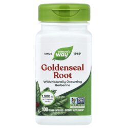 Natures Way Raiz de Hidraste 100 Cápsulas Veganas (333 mg por Cápsula)