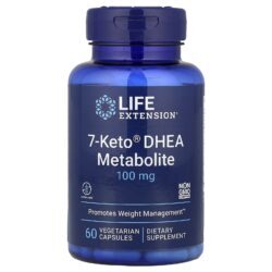 Life Extension Metabólito DHEA 7-Keto® 100 mg 60 Cápsulas Vegetarianas